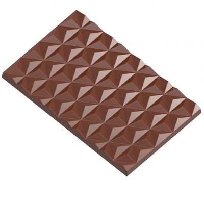 12006 CW Форма для шоколаду "піраміди" 123,5x76,5x7,5 мм, 1х2/63,5  г.