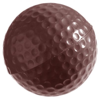 1206 CW Форма для шоколаду "м'яч для гольфу" Ø40 мм, 3х6 шт./ 2х20 г