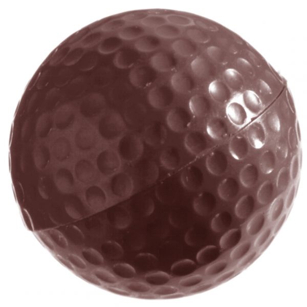 1206 CW Форма для шоколаду "м'яч для гольфу" Ø40 мм, 3х6 шт./ 2х20 г