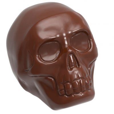 1666 CW Форма для шоколаду "Череп" 26x27x19 мм