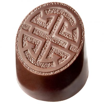 1794 CW Форма для шоколаду "візерунок" 26x26x25,50 мм, 3x8 шт., 12,5 г