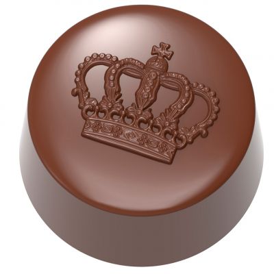 1884 CW Модуль для шоколаду "Корона" 30,50х30,50х16,50 мм