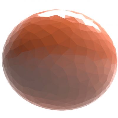 1939 CW Форма для шоколаду "Лінза з гранями" 35x8,5 мм, 7 г x 21 шт.