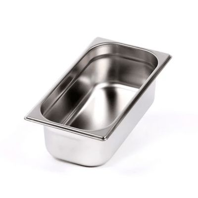 Гастроємність із нержавійки GN 1/3 h-100 мм 4 л FOOD line Гастроємність із нержавійки GN 1/3 h-100 мм 4 л FOOD line