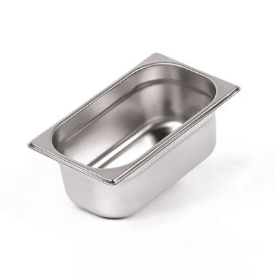 Гастроємність із нержавійки GN 1/4 h-100 мм 2,8 л FOOD line