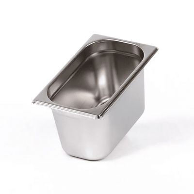 Гастроємність із нержавійки GN 1/4 h-200 мм 5,5 л FOOD line