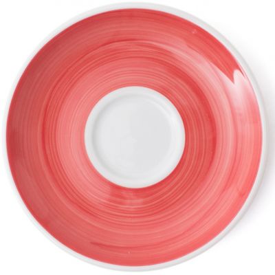 34403 Блюдце espresso 12 см Red для серій "Verona/Torino/Roma Millecolori Hand Painted"