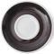 34418 Блюдце cappuccino, cappuccino large 14,5 см Black для серій "Verona/Torino/Bari/Palermo Millec