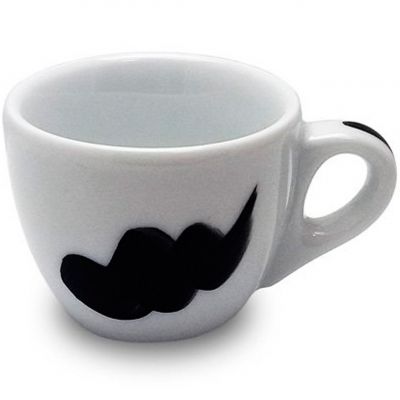 37173 Чашка espresso 75 мл Onda Black "Verona Millecolori Hand Painted Onda Black with Staffage Blac