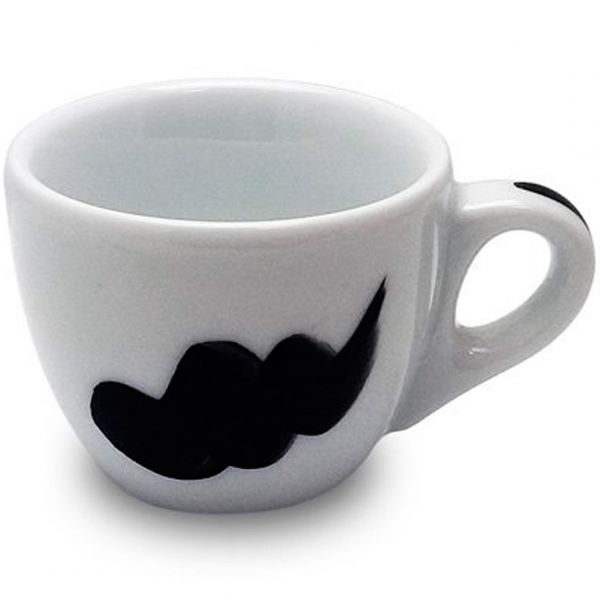 37173 Чашка espresso 75 мл Onda Black "Verona Millecolori Hand Painted Onda Black with Staffage Blac