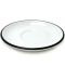 37254 Блюдце cappuccino, cappuccino large 14,5 см Pennellessa Black rims для серій "Verona", "Torino