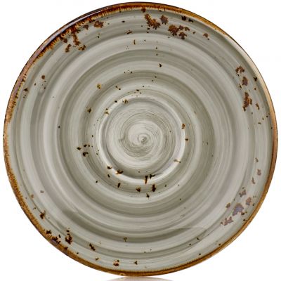 HA-SP-ZT-01-KT Блюдце 12 см під чашку 75 мл, колір сірий (Supreme), серія "Harmony"