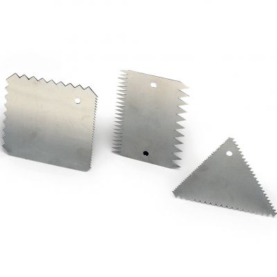 INOX 3 Набір  скребків 3 шт. Нерж