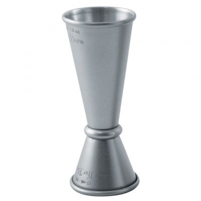 J010VT Джигер вінтажний 15/30 мл, сталь 18/10