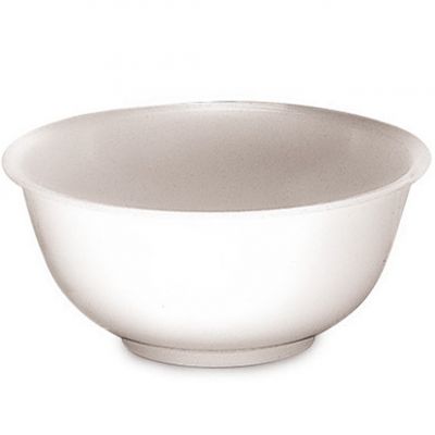 01070 Миска з поліпропілену біла 0,5 л