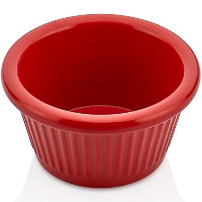 Соусник меламіновий червоний d-7 см, 60 мл