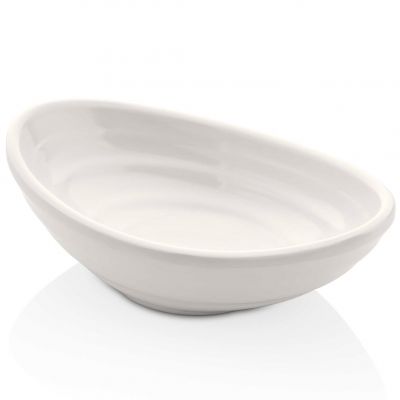 13074.CW Соусник меламіновий білий 10x6,3 см, 74 мл