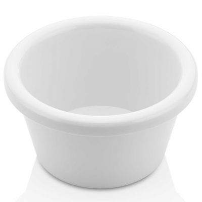 13160.PW Соусник меламіновий білий d-7 см, h-4 см, 60 мл