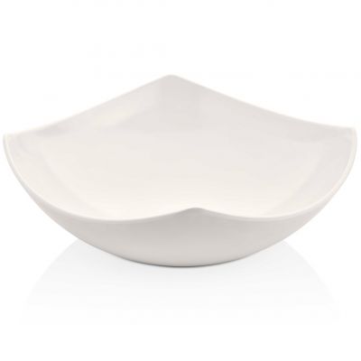 Салатник меламіновий кремовий d-36 см, h-10 см, 5 л