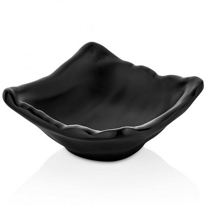 Соусник меламіновий чорний 9x8,5 см, h-3,9 см, 74 мл