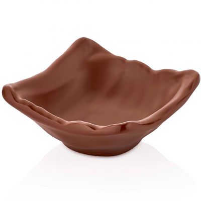 25109.BR Соусник меламіновий коричневий 9x8,5 см, h-3,9 см, 74 мл