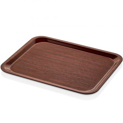 3646.MA Таця ламінована 46x36 см в кольорі махагон