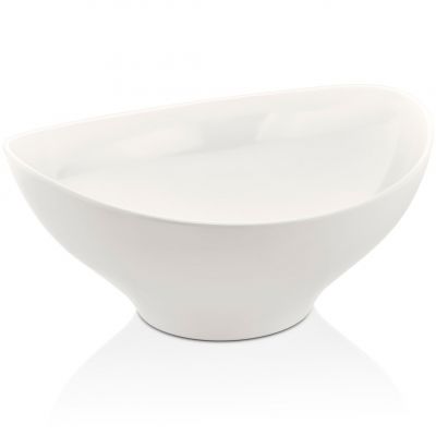 39037.CW Салатник меламіновий кремовий 37x33,5 см, h-17 см