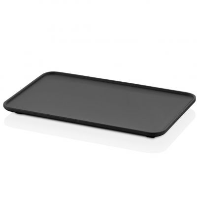 40014.BL Блюдо прямокутне чорне 26,5*16,2 см  h 1,7 см