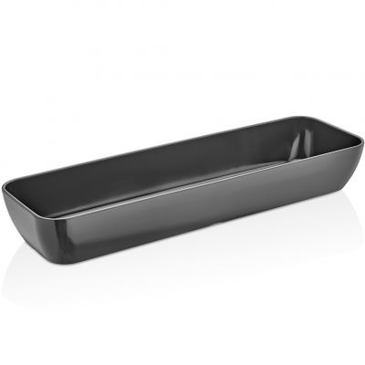 Ємність меламінова сіра GN 2/4, h-7,5 см