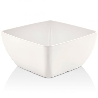 Салатник меламіновий кремовий 25x25 см, h-12 см, 4,5 л