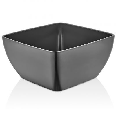 Салатник меламіновий сірий 25x25 см, h-12 см, 4,5 л