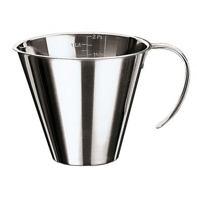 42581-10 Мірний стакан з н/ж  1 л