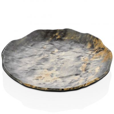 43028.RM Блюдо меламінове мармурове d-28 см