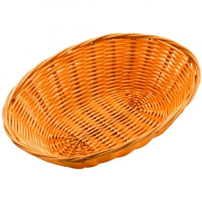 531013 Кошик овальний  23х15х6,5 см, світло-коричневий