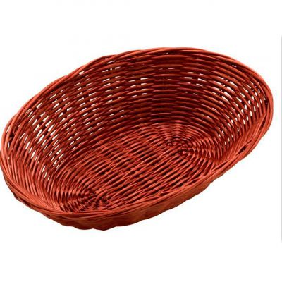531014 Кошик овальний  23х15х6,5 см, темно-коричневий