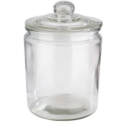 82251 Ємність зі скла з кришкою, d 14 см, 2 л