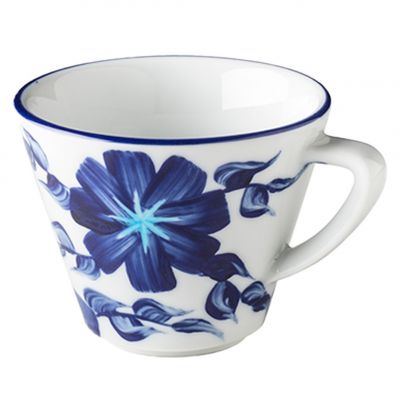 PUL0818-X8851 Чашка 180 мл декор Flowers серія "Indigo"