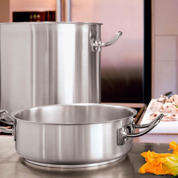 12009-18 Каструля 1,8 л, d 18 см, h 7 см, н/ж