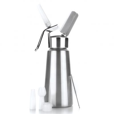 68404 Cифон для вершків з нерж. сталі та алюмінію 0,5 л