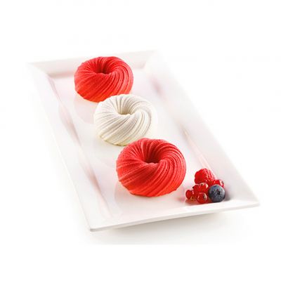 MINI INTRECCIO Форма силіконова "міні завиток" d 75 мм, h 35 мм