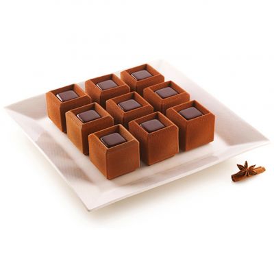 MOSAICO Форма силіконова "мозаїка" 50x50xh50 мм (9х105 мл)