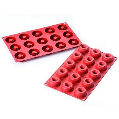 SF171/С Форма силіконова "міні пончик" d 45-15 мм, h 18 мм