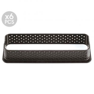 TARTE RING RECTANGULAR 120X35 H20 MM Пластикові кільця прямокутні 6 шт.