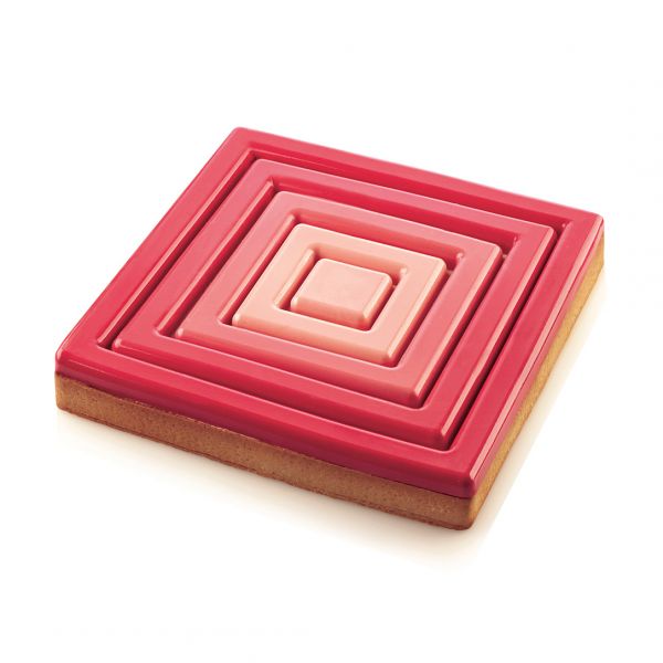 TARTE RING SQUARE 200X200 H20 MM Пластикове кільце 1 шт.