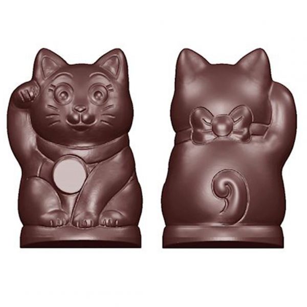1598 CW Форма для шоколаду "Кошеня" 50x34x15 мм, 12 шт.
