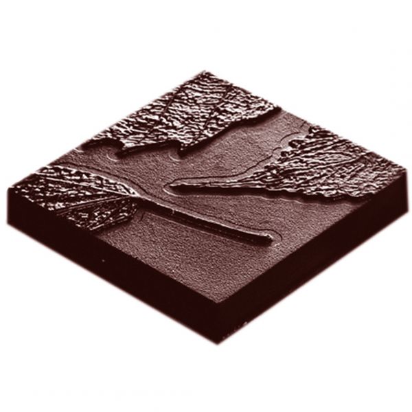 1669 CW Форма для шоколаду "Листя" 41x41x7 мм