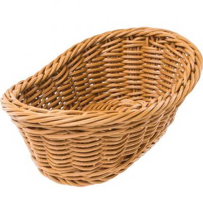 521408 Кошик овальний 250х150х80 мм коричневий