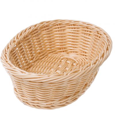 521707 Кошик овальний 250х190х80 мм світло-коричневий