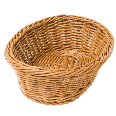 521808 Кошик овальний 250х190х80 мм коричневий