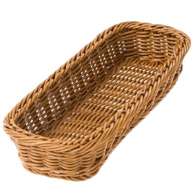 522108 Кошик прямокутний 280х110х50 мм коричневий